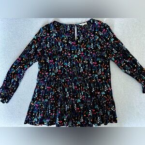Womens flower blouse-top